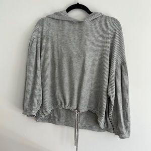 L Space light drawstring hoodie